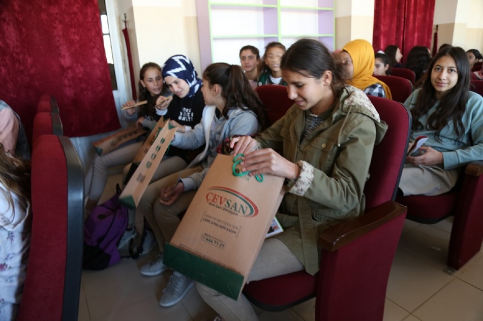 Çınar Anadolu Lisesi’nde “Sıfır Atık Projesi” Semineri Verildi 